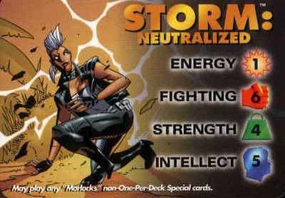 Storm : Neutralized 4-Grid Character Card